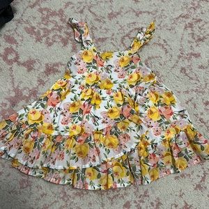 Janie and Jack baby girl floral dress